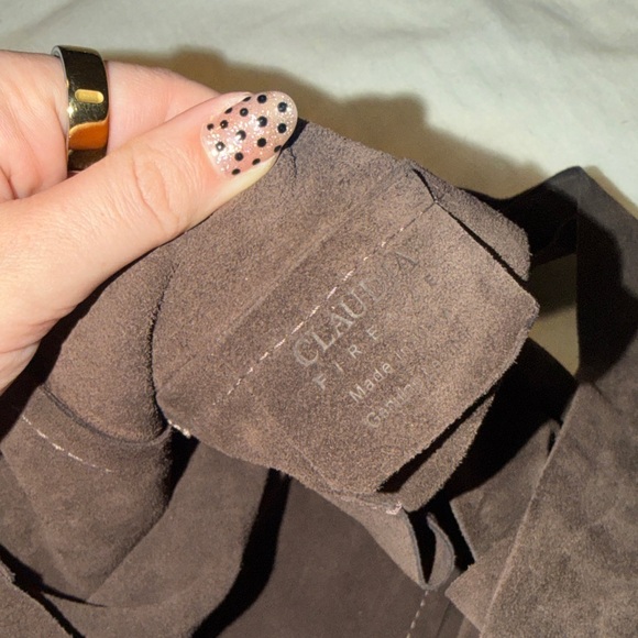 Fringe suede slouchy shoulder bag - Picture 5 of 5